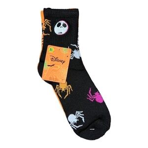 NWT Disney NBC Embroidered Jack Skellington Ankle Socks Pack of 3